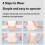 Ergonomic Back Brace Waist Support Belt With Four Size Option for Training M 10