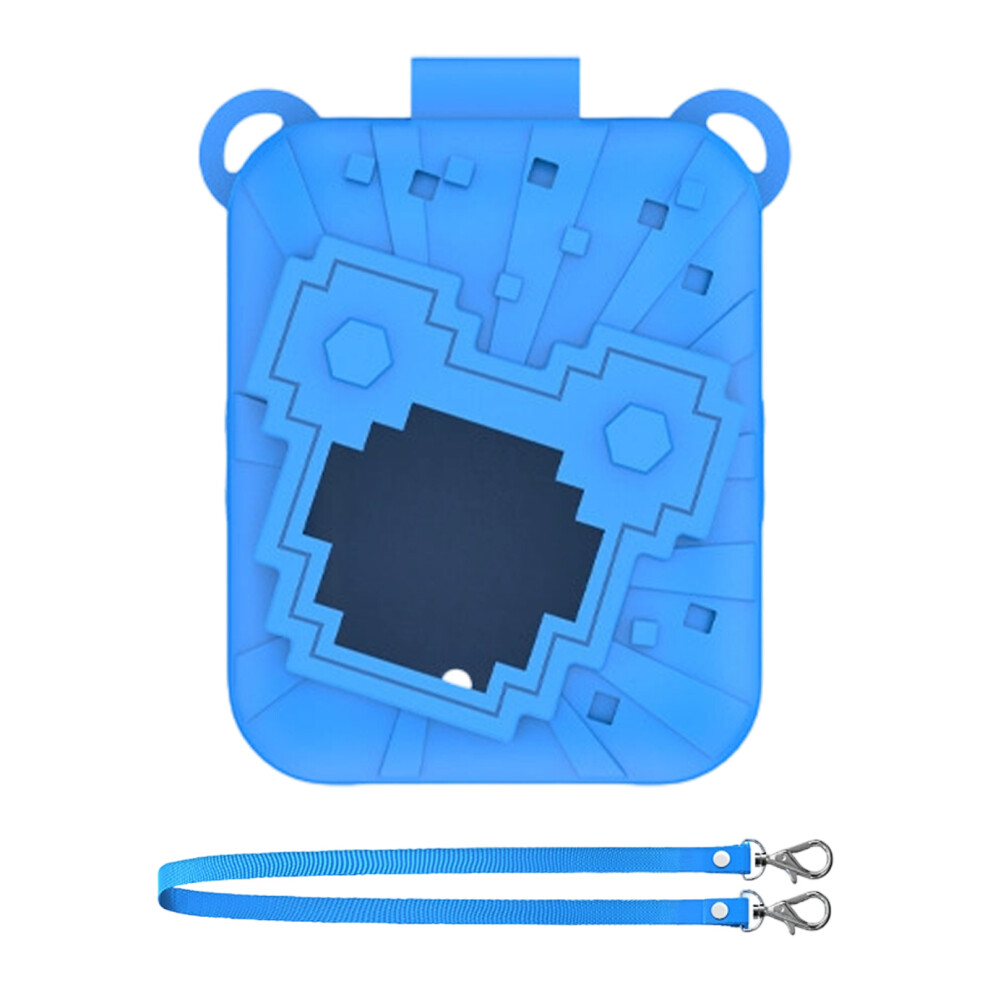 Flexible Silicone Protective Case Enclosure Skin For Interactive Digital Pet Toy Blue 7695001211536