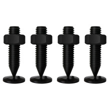 Metal Damping Spikes Feet for Players Amplifiers to Minimize Unwanted Vibrations M10s