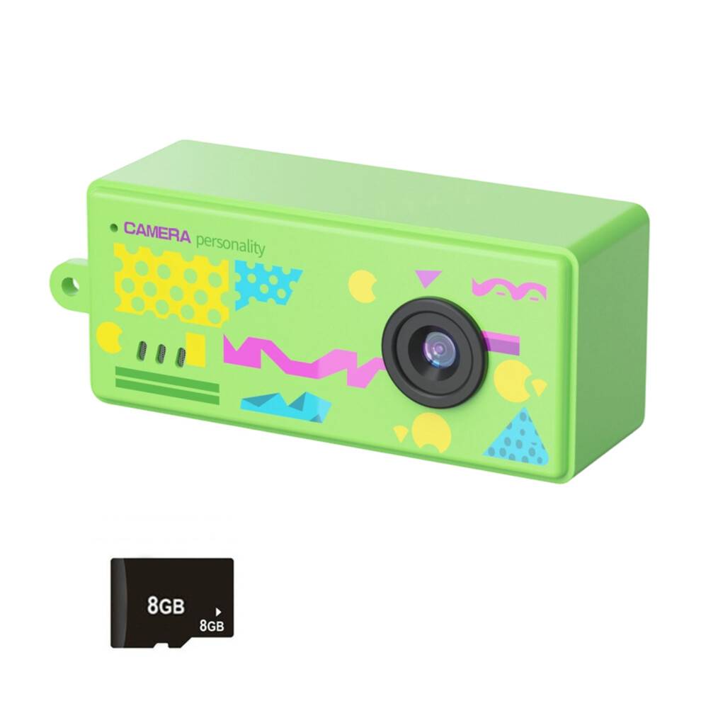Small Video Camera Sports Mini Video Recorder Portable Camera With 8Gb Memory Card Green 7695001164405