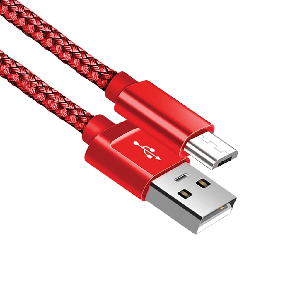 Micro Usb Cable, Android Charger Cable Braided Android Charger Lead Fast Charging Cable For Samsung Galaxy S6 S7 Edge S5 A10 A6 J3 J4 Plus J5 J6 J7, 5002984055316