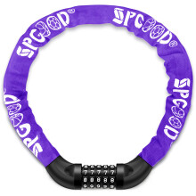 SPGOOD Bike Locks Heavy Duty/Bicycle Chain/Cycling Lock (14 Colors)