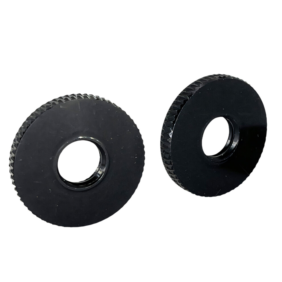 2Pcs Strong Aluminum 3/8 Threaded Securing Nut For Camera Mounting Clamp 7695001168502