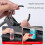 Universal Car Accessory Foldable Beverage Holder And Ashtry Tray Sturdy ABS Cons 1