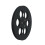 Empty Reel for Open Reel Recorder 7Inch 1/4 ABS 6 Hole Durability Construction Black 1