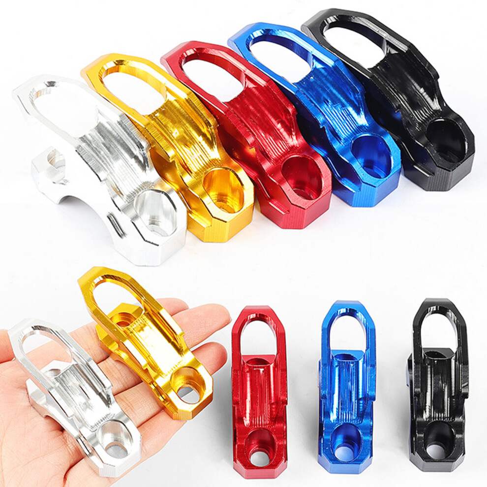 Motorcycle Aluminum Handlebar Luggage Helmets Hook Helmets Bag Hanger Holders Blue 7754004697850