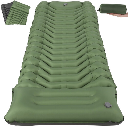 HAUSPROFI Inflating Sleeping Pad for Camping, UltraLight Inflatable
