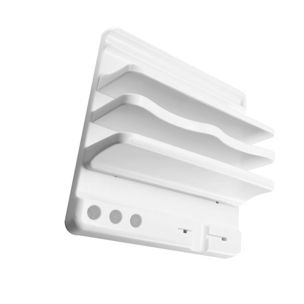 Multiple Device Vertical Catherine Wheel Laptop Panel Pen Slot Modifiable Width White 7695001180726