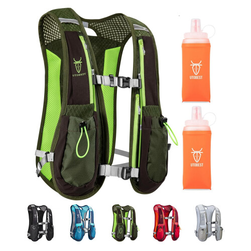 UTOBEST Running Hydration Pack Lightweight Racing Backpack 5.5 Litre