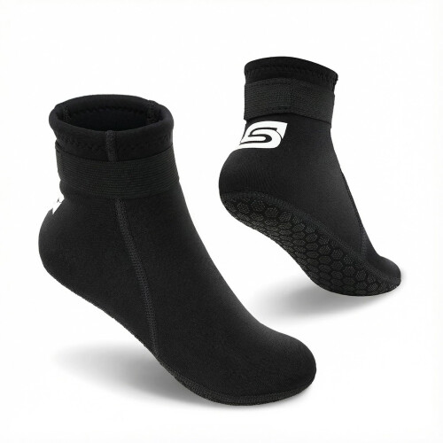 Summshall Kids Neoprene Socks, 3mm Water Socks Keep Warm Wetsuit