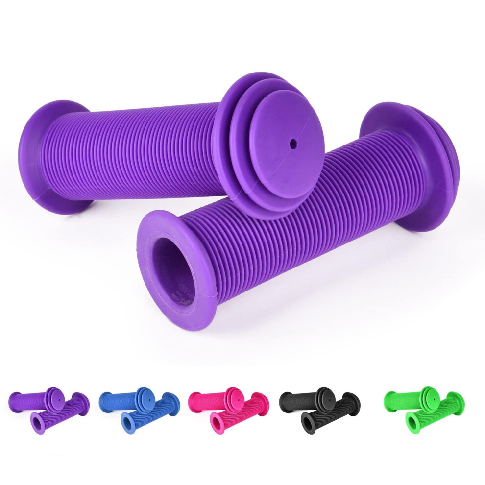 Photos - Climbing Gear URAQT Bike Handlebar Grips, Solid Color Children's Bike Handlebars,