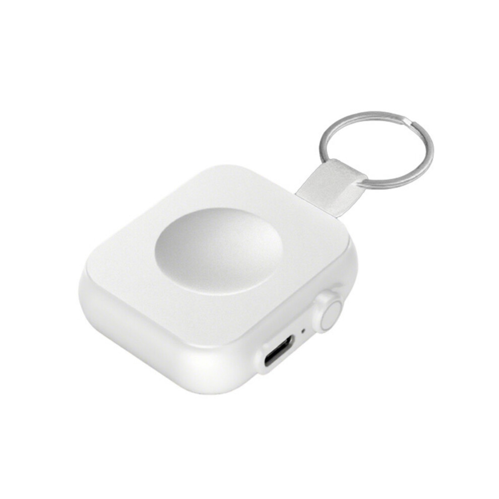 Usb C Enabled Magnetic Power Backup 1200Mah Portable For Watch Rapid Charging White 7695001211352