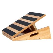 Professional Mid-Size Wooden Slant Board, Adjustable Incline Board