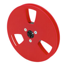 Blank 5 Inch 12 Hole ABS Reel Plastic Material for Restoring Old Tape Recorders Red