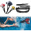 Boosteady Swimming Parachute Resistance Set Training Equipment with 3 1