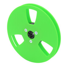 12 Hole Flanges 5 Inch Empty Reel Suitable for Retro Recording Equipment Green