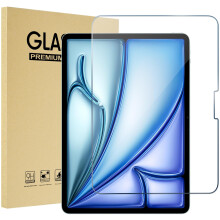 ProCase Screen Protector for iPad Air 13 Inch (M3/M2, 2025/2024)/ iPad Pro 13 Inch (M5/M4, 2025/2024), Tempered Glass Screen Saver Protective Film Gu