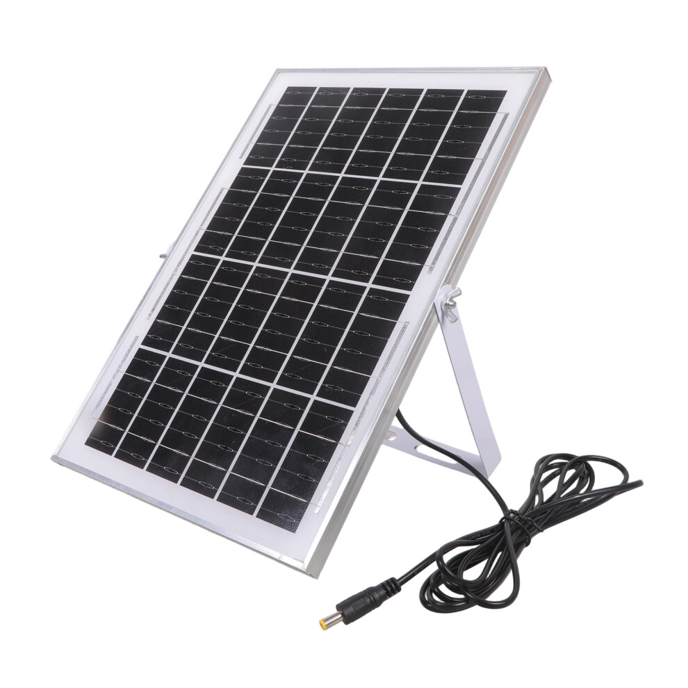 Efficient Solar Panel 12V 12W Solar Charging For Security Cameras Waterproof 7695001212571