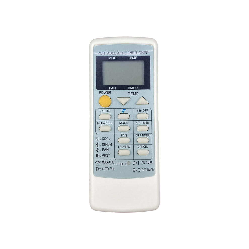 Air Conditioner Remote Controller Replacement For Crmc-A705jbez Crmc-A663jbez 7695001214063
