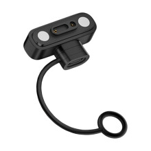 Charging Adapters For Childrens Watches ABS Plastic Lightweight Wearable Design Black