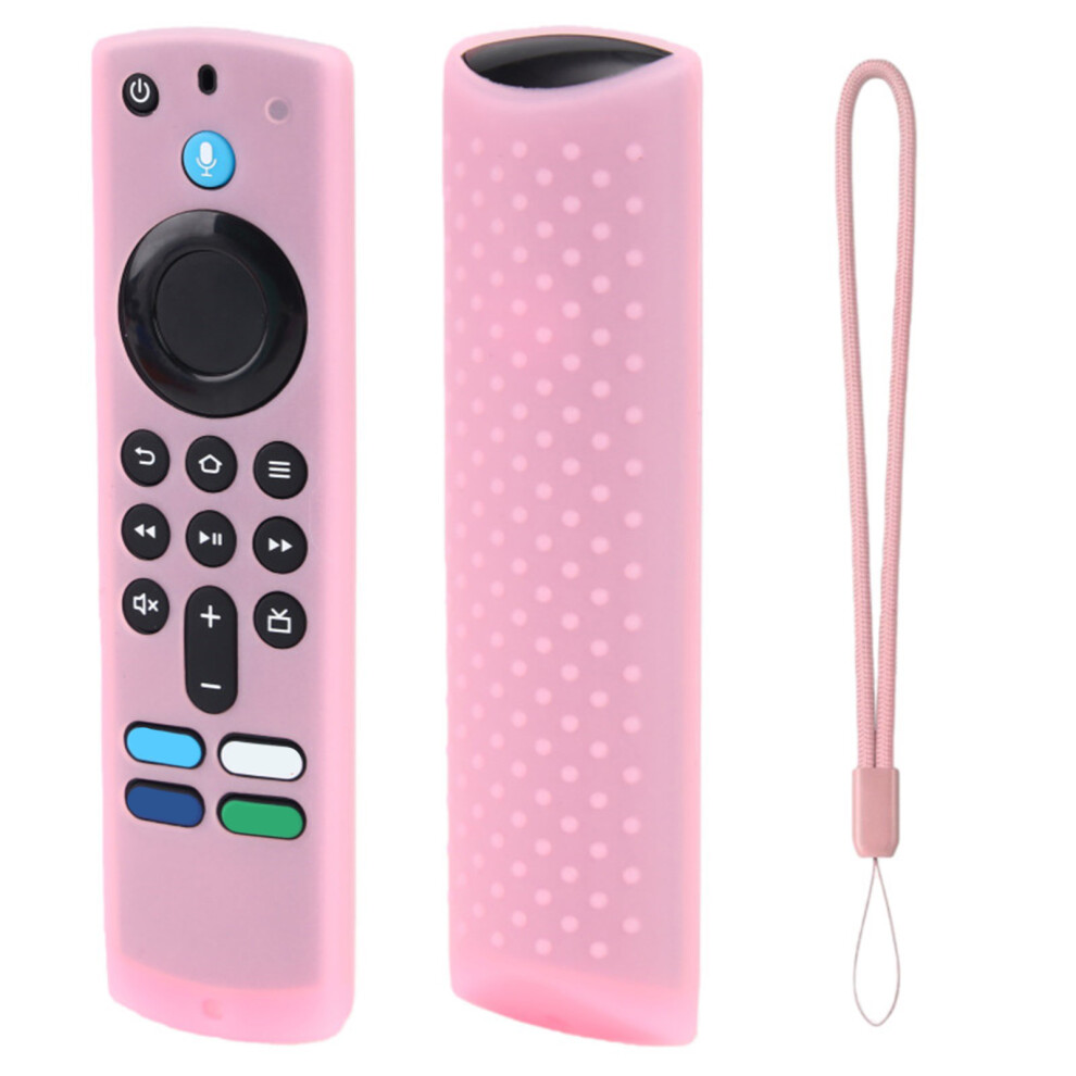 Multiple Color Silicone Cover For Tv Stick 3Rd Gen/4K Remote Shockproof Fluorescent Pink 7695001180412