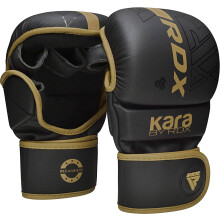 RDX MMA Gloves Sparring Grappling, Open Palm Martial Arts Mitts, Men