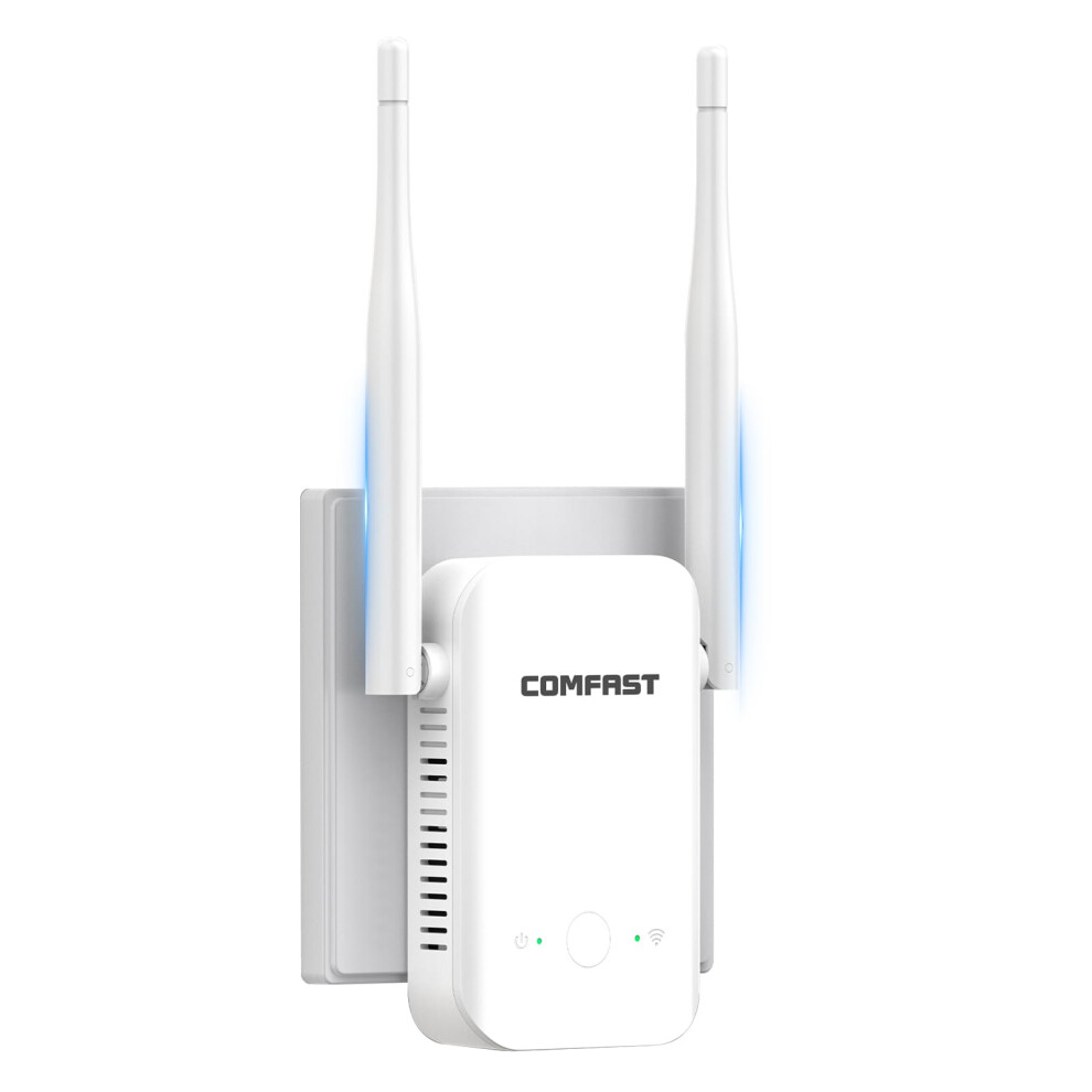 Comfast Wifi Extender Booster N300mbps Wifi Booster Range Extender Wifi Repeater For Home/Office Internet Booster, 2 Antennas, Easy Setup, Wps Functi 5009725263825