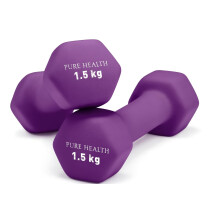 Neoprene Dumbbell Hand Weights Pair Home Exercise for Women Men Arm