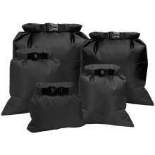 kuou 5 Pack Waterproof Dry Bags, 1.5L-6L, Lightweight, Black