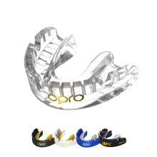 OPRO Gold Level Mouthguard for Braces Premium Fit - Gum Shield Adult
