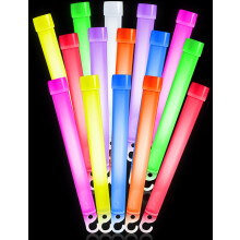 FUSHI&MON Glow Sticks 15 Pack, Glow in Dark Light Up Sticks Party