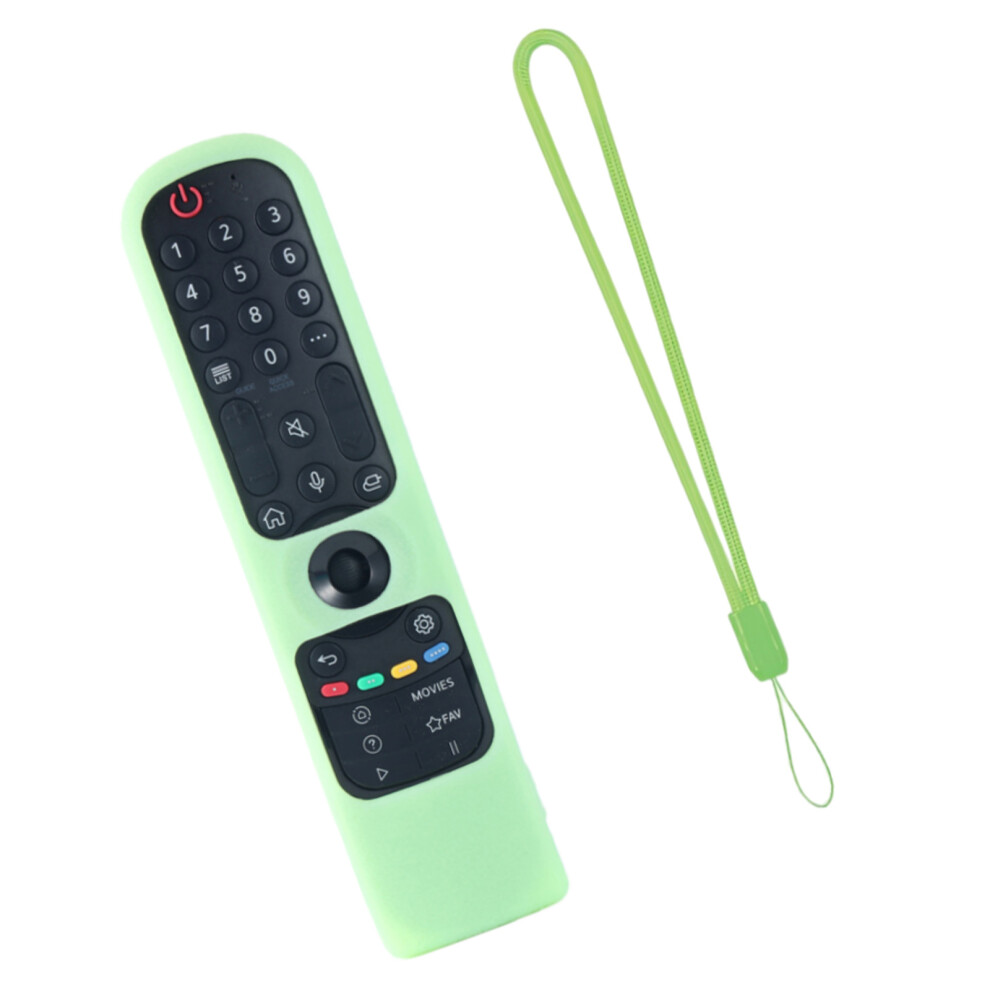 Antislip Silicone Cover For Anmr21 Mr22 23G Remote Controls Ensuring Secure L Green 7695001235457