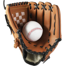 Wonninek Baseball Glove Soft Sports Batting Gloves with Baseball, PU