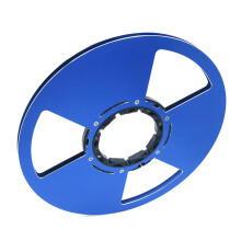 10inch 3 Hole Aluminum Tape Reel For Recorders In Red Blue Silver Black Color Blue
