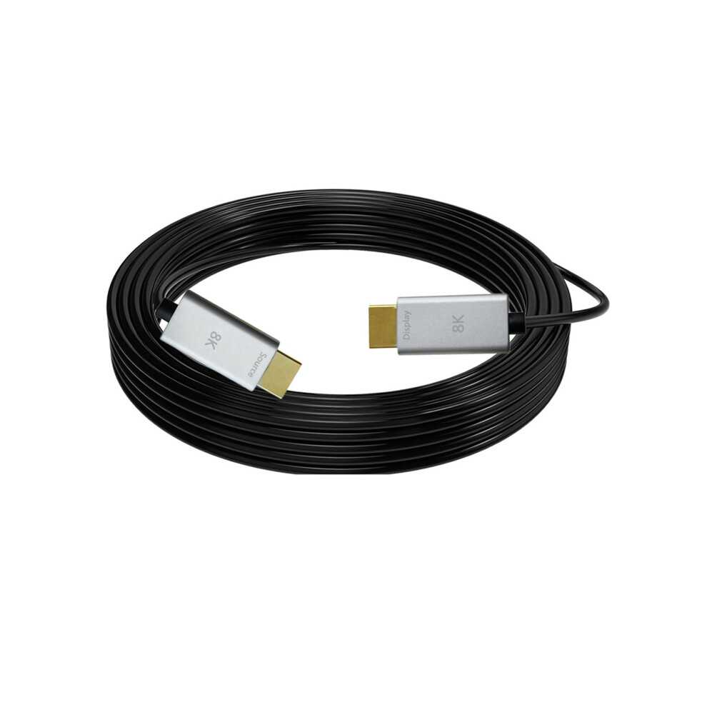 8K Fiber Optically Hdtv Cable Long Hdtv 2.1 Cord 48Gbps 8K@60Hz 48Gbps Speed 20M 7695001214346
