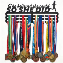 Qktxktzy Medal Hangers for Runners, Running Medal Awards Holder,
