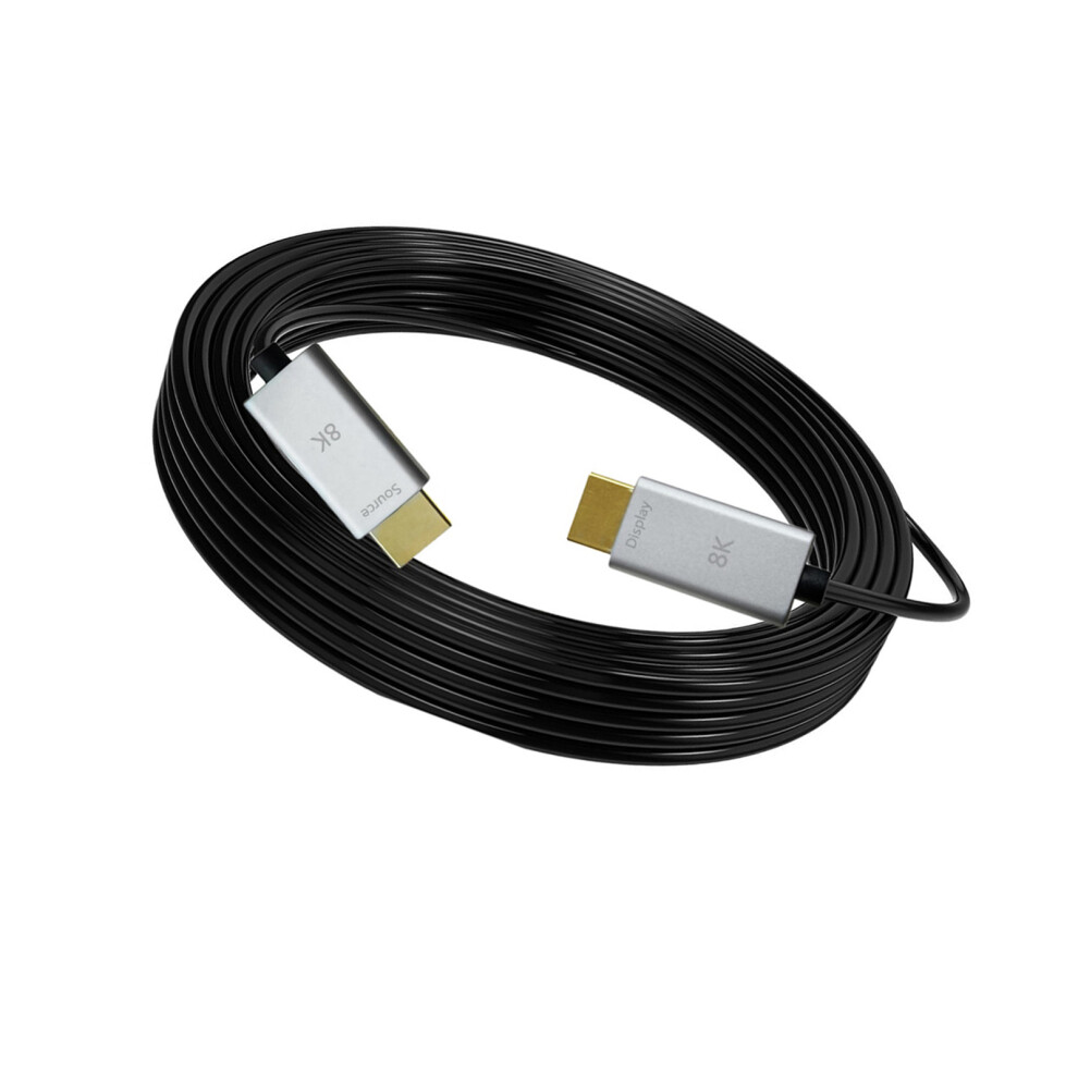 8K Fiber Optically Hdtv Cables 48Gbps Fast Speed Hdtv 2.1 Cable 8K@60Hz 25M 7695001214353