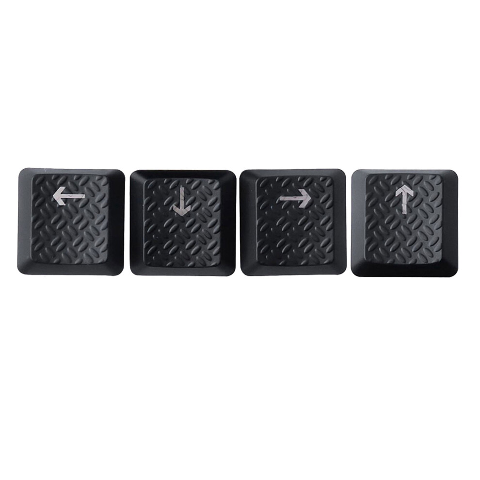 4Pcs Keycap Carbon Fiber Texture Nonslip Cover For G915/G813/G815/G913 Tkl Arrowkeys Black 7695001171373