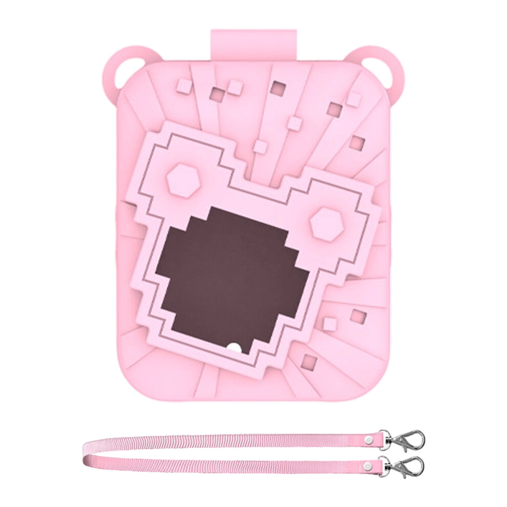 Protective Silicone Cover Carrying Case Housing Enclosure For Virtual Pet Machine Pink 7695001211598