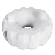 Universal Charging Cable Holder Round Design Cable Winder for Multiple White Medium