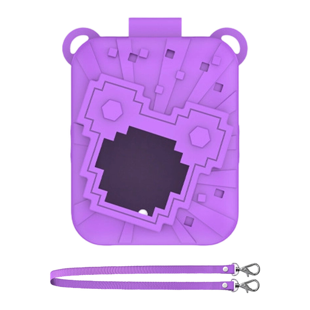 Virtual Pet Machine Protector Carrying Case Cover Protective Skin Sleeve Light/Purple 7695001211581