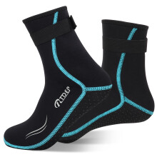 Rtdep Neoprene Socks, 3mm Wetsuit Sock, Swim Socks Women Men,