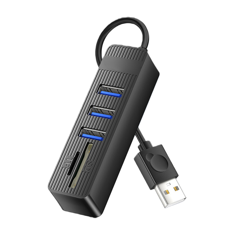 Usb2.0 To Usb A Expander Hubs Card Slot Fast 480Mbps Transfer Rate A 7695001212762