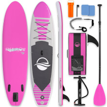 SereneLife Inflatable Stand Up Paddle Board, SUP Board- Paddleboards
