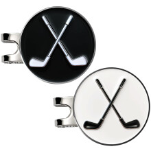 Adhere Golf ball Markers Soft Enamel golf ball markers with strong