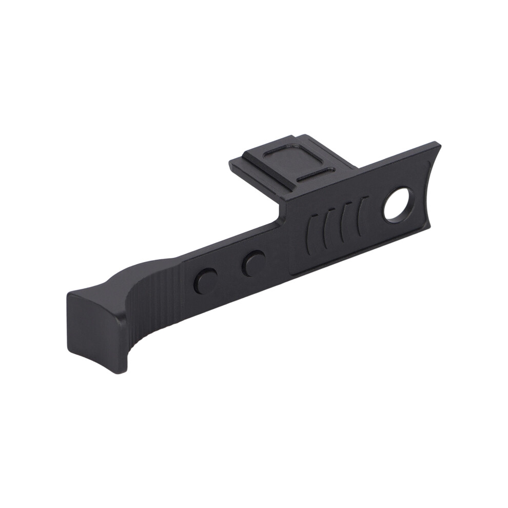 Ergonomic Thumb Grip For Q2 Cameras Enhances Stability Control Aluminum Alloy Black 7695001245876