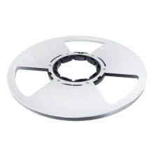 Premium 10inch Metal Tape Reel For Smooth Reliabled Auditory Recording Silver