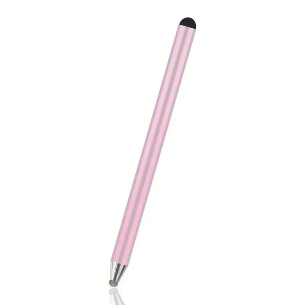 High Precisions Rubber Fabric Tip Styluses Pen For Drawing Writing On Tablets Pink 7695001211253
