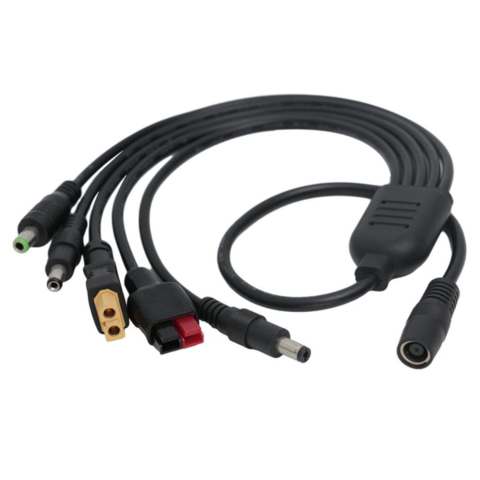 Efficiency Dc7909 To Xt60 Dc5521 Solar Charging Cable Stable Current Transfer 7695001210515
