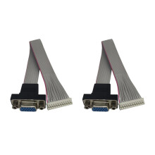 Stable Signal Transmission 12Pin VGA to PH2.0 Adapters Cable for Clear Images 150mm